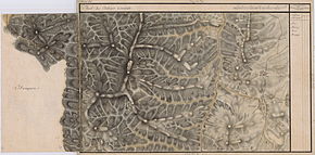 Mărgău pe Harta Iosefină a Transilvaniei, 1769-1773(Click pentru imagine interactivă)