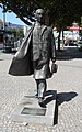 Tiemanns skulptur av Konrad Adenauer på Adenauerplatz i Berlin.