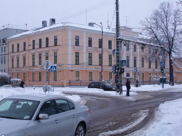 Estonian KAPO headquarters in Kassisaba, Kesklinn, Tallinn