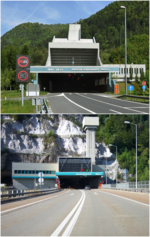 Vorschaubild für Karawankentunnel (Autobahn)
