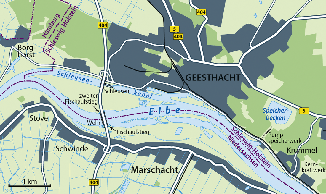 Bahnstrecke Geesthacht–Krümmel