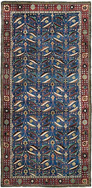 "Vase technique" carpet, Kirmān, 17th century