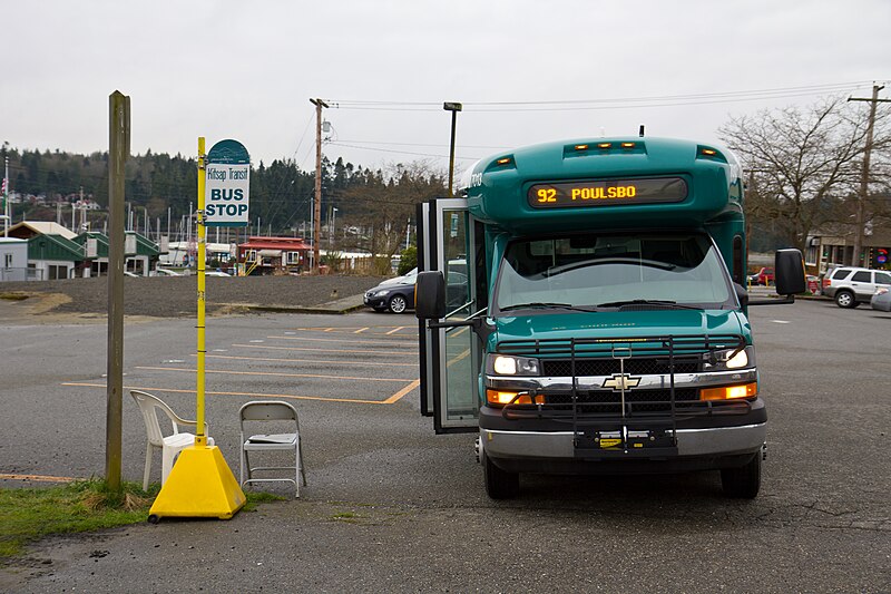 File:Kitsap Transit Route 92 at Kingston Ferry Terminal (5551685717).jpg