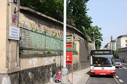 Public city bus in Prague