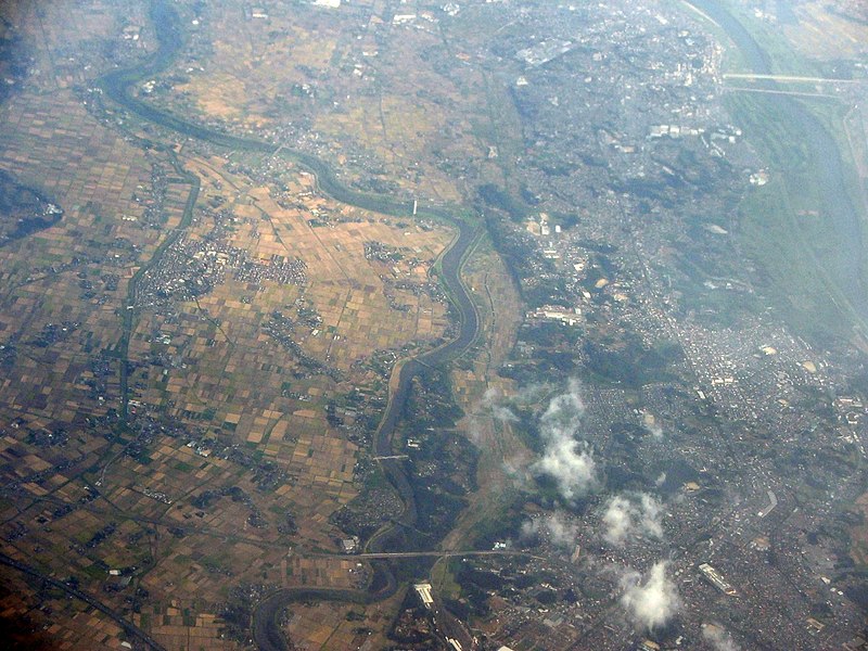 File:Kokai River Tone River aerial.jpg