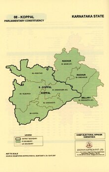 Koppal Lok Sabha Constituency Map with district boundary (2009 - Present).pdf