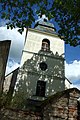 Čeština: Věž kostela v obci Kozmice, Středočeský kraj English: Church tower in the town of Kozmice, Central Bohemian Region, CZ
