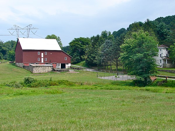 Kuerner Farm, in Chadds Ford Township, Delaware County, Pennsylvania, named a National Historic Landmark in 2011.