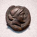 Kyme (Aiolis) - 250-190 BC - bronze coin - head of Kyme - horse - Berlin MK AM