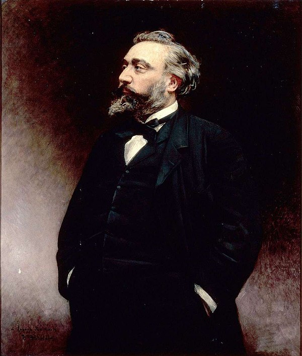 Léon Gambetta, French Opportunist Republican who influenced Portuguese republicanism