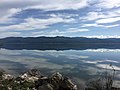 Άποψη της λίμνης Τριχωνίδα.