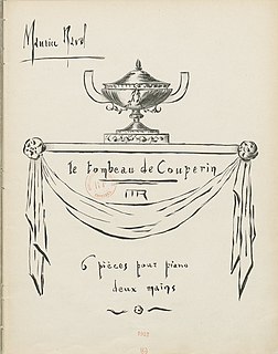 <i>Le Tombeau de Couperin</i>