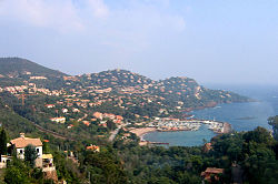 Saint-Raphaël látképe