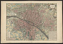 1717 (Nicolas de Fer, Le plan de Paris, ses faubourgs et ses environs)