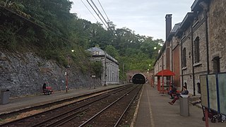 Les quais de la gare en 2016.