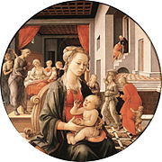 Фра Филипо Липи: Тондо Бартолини (1465)