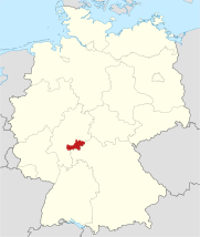 Locator map MKK in Germany.svg