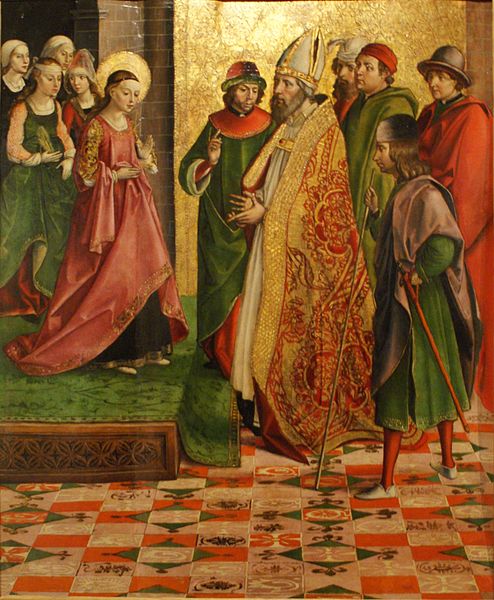 Los Pretendientes de la Virgen, c. 1485-1490, Museo Diocesano de Palencia.