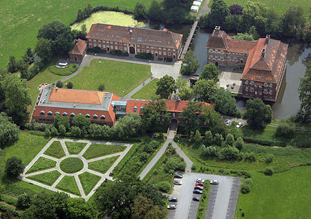 Luftbild Schloss Oberwerries