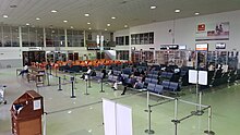 Waiting area near gates