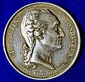 Thumbnail for File:Lyon France 1874 Science &amp; Arts School Silver Prize Medal of La Martinière College by Dantzell, obverse.jpg