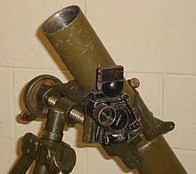 M4 Collimator sight, used for both indirect fire and direct lay missions M4-Mortar-Sight.jpg