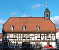 Former town hall and school building