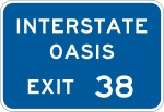 Interstate oasis