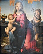 Vierge à l'enfant avec saint Jean-Baptiste (Q500), Brescianino 001.JPG