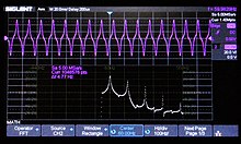 Magnetic amplifier output waveform frequency spectrum MagAmp4.jpg