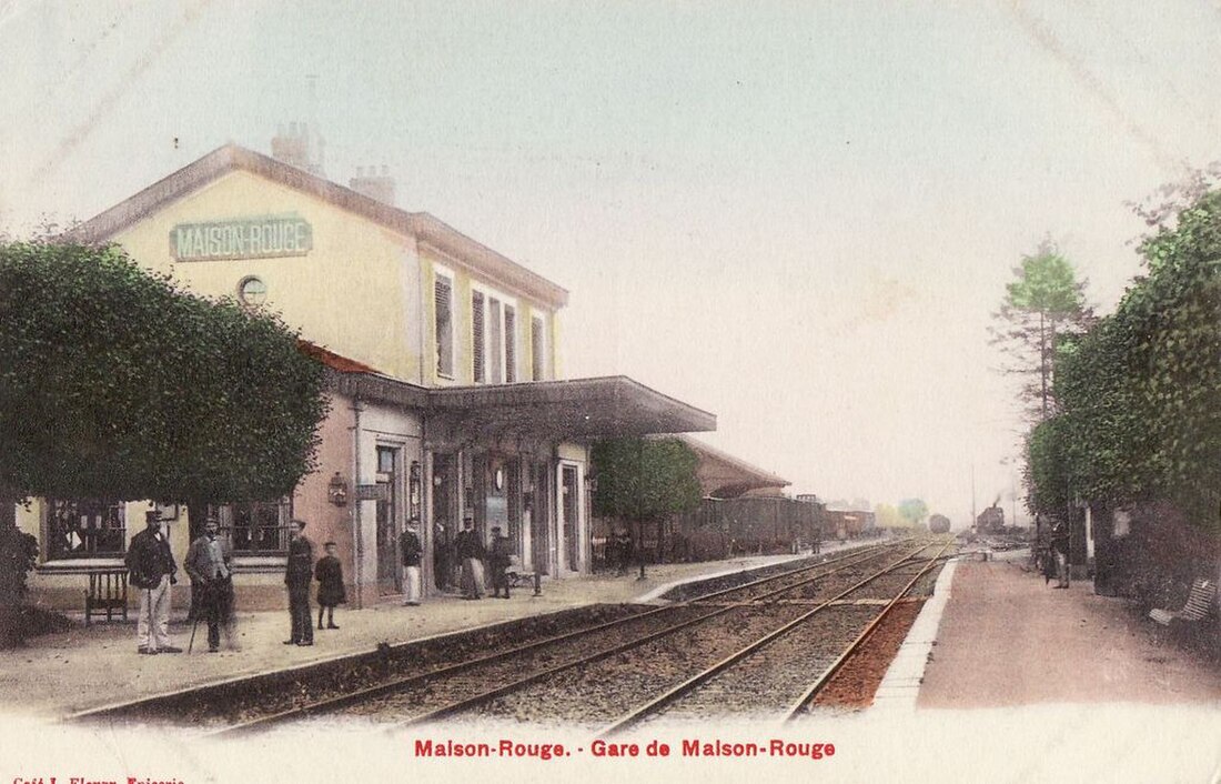 Gare de Maison-Rouge-en-Brie