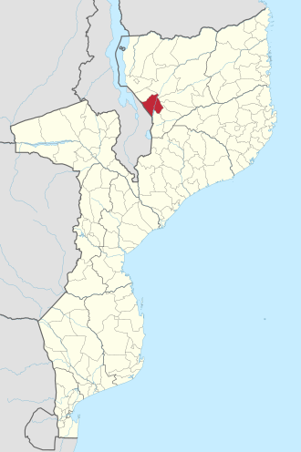 Mandimba district in Mozambique Mandimba District in Mozambique 2018.svg