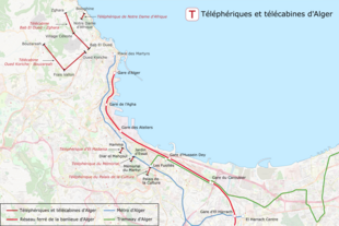 Geographischer Linienplan (Stand Januar 2022)