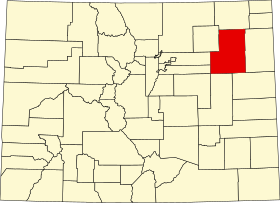 Map of Colorado highlighting Washington County.svg