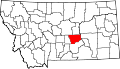 Map of Montana highlighting Musselshell County.svg