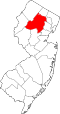 Morris County map