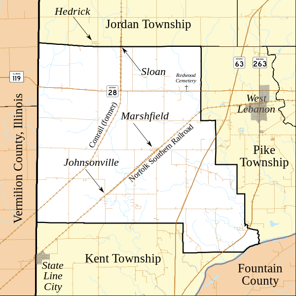 File:Map of Steuben Township, Warren County, Indiana.svg
