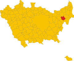 Karta över kommunen Melzo (provinsen Milano, region Lombardiet, Italien).svg