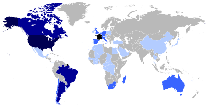 File:Map of the French Diaspora in the World.svg