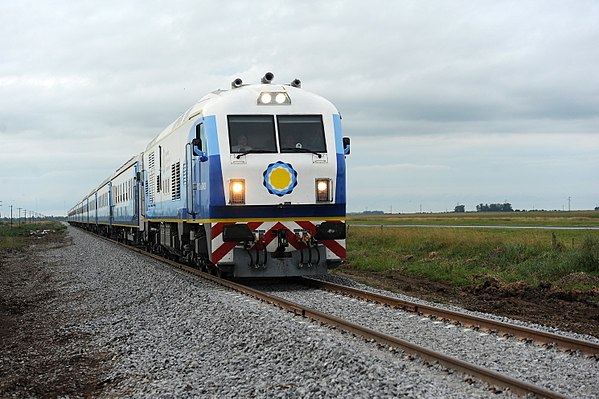 CNR CKD8G train travelling to Mar del Plata, March 2015.