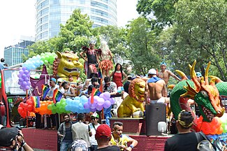 Participants at the 2016 Mexico City Pride parade Marcha del Orgullo LGBTTTI 2016 en Ciudad de Mexico 35.jpg