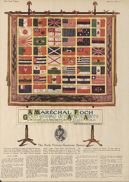 File:Marshal Foch victory-harmony banner June 8 1919.jpg