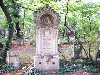 18th century Biedermeier-Headstone, St. Marx c...