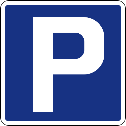 File:Mauritius Road Signs - Information Sign - Parking Zone.svg