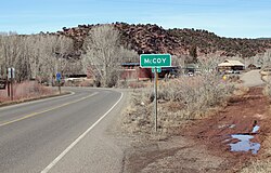 Entering McCoy