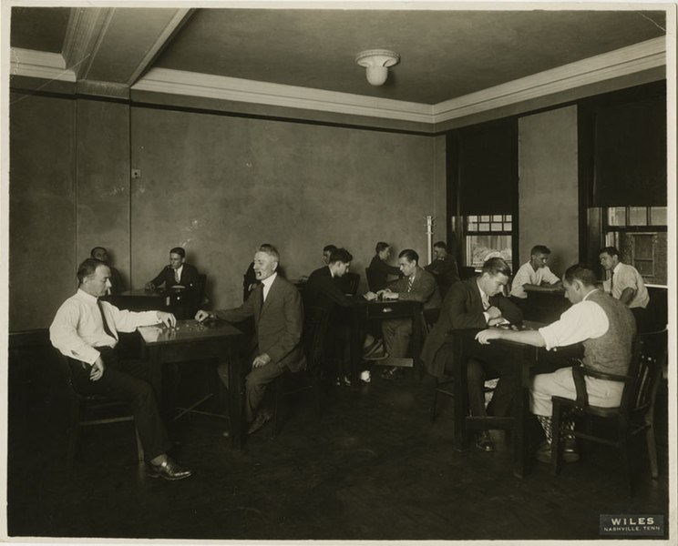 File:Men playing checkers at Young Men’s Hebrew Association, Nashville, Tennessee, circa 1930 (6057544138).jpg