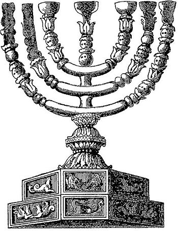 Menorah di Tito