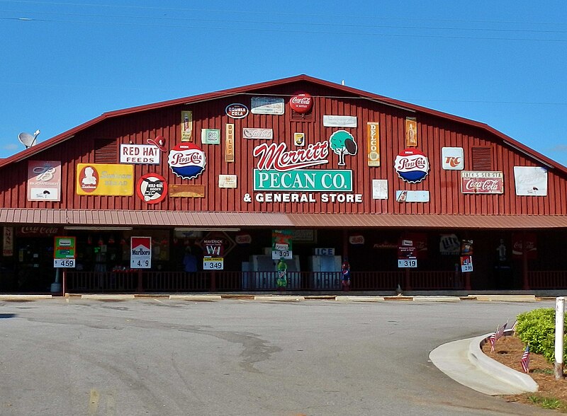 File:Merritt Pecan Co and General Store; Weston, GA.JPG