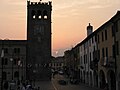 Monselice: Piazza Mazzini e Torre Civica