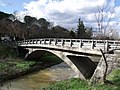 Der Egola an der Brücke bei Alberi, Ortsteil von Montaione